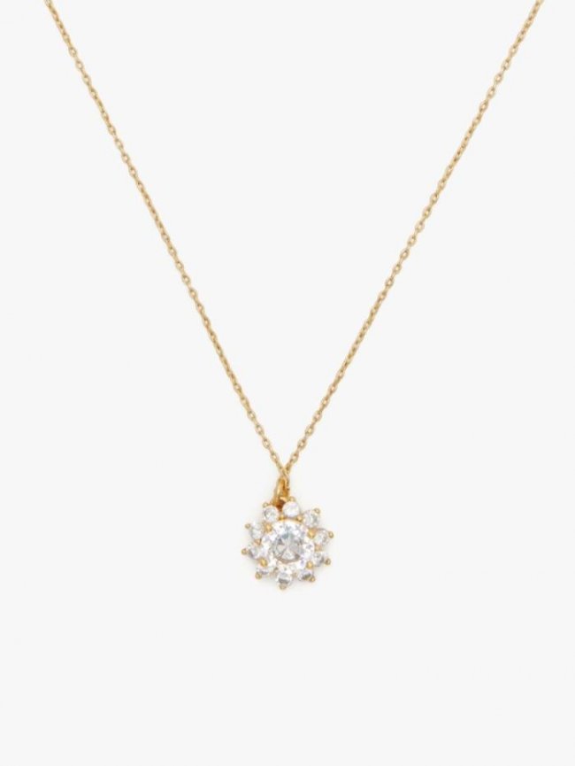 Kate Spade Women's Clear. Sunny Halo Pendant | Canada
