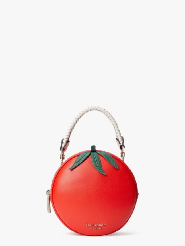 Kate Spade Women's Bright Red Double Roma Tomato Small Crossbody | Canada