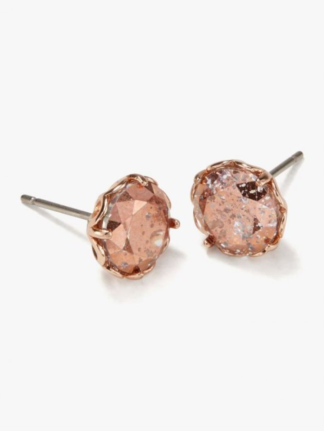 Kate Spade Women's Rose Patina That Sparkle Round Earrings | Canada