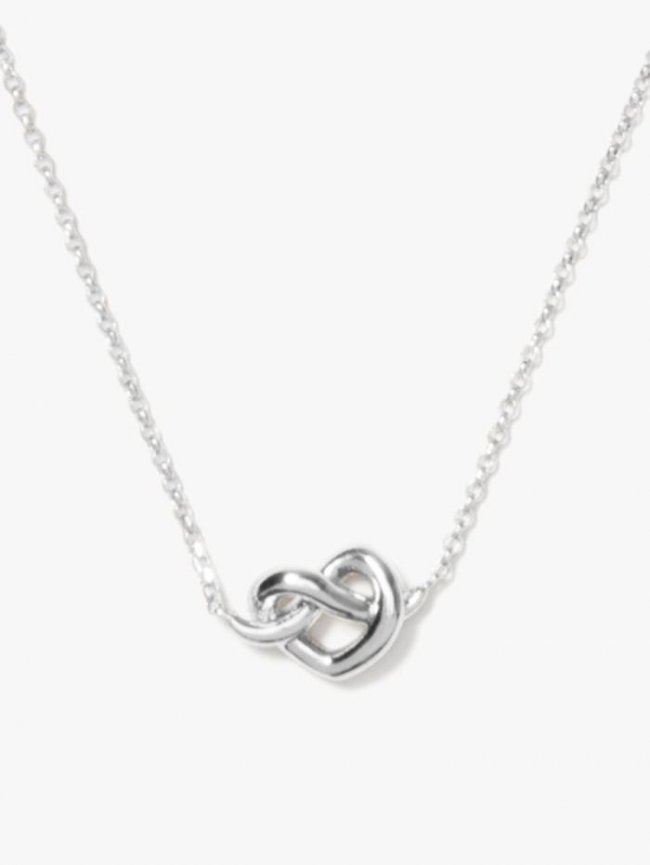 Kate Spade Women's Silver Loves Me Knot Mini Pendant | Canada