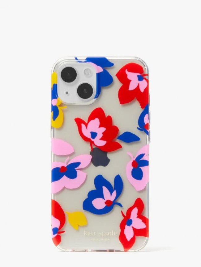 Kate Spade Women's Clear Multi Summer Flowers Iphone 13 Phone Case | Canada