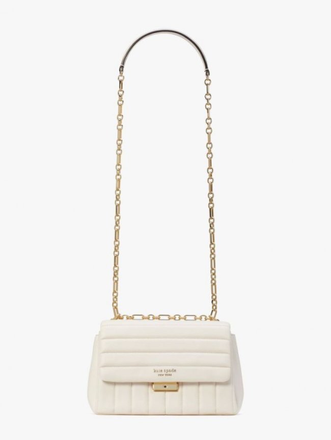 Kate Spade Women's Black Carlyle Quilted Medium Shoulder Bag | Canada New Arrivals