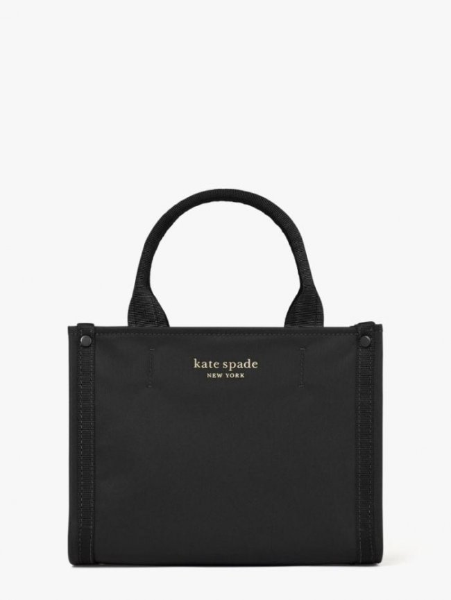 Kate Spade Women's Black The Little Better Sam Nylon Mini Tote | Canada