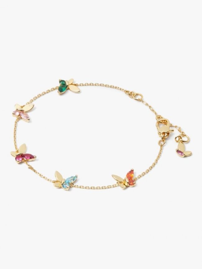Kate Spade Women's Multi Social Butterfly Bracelet | Canada