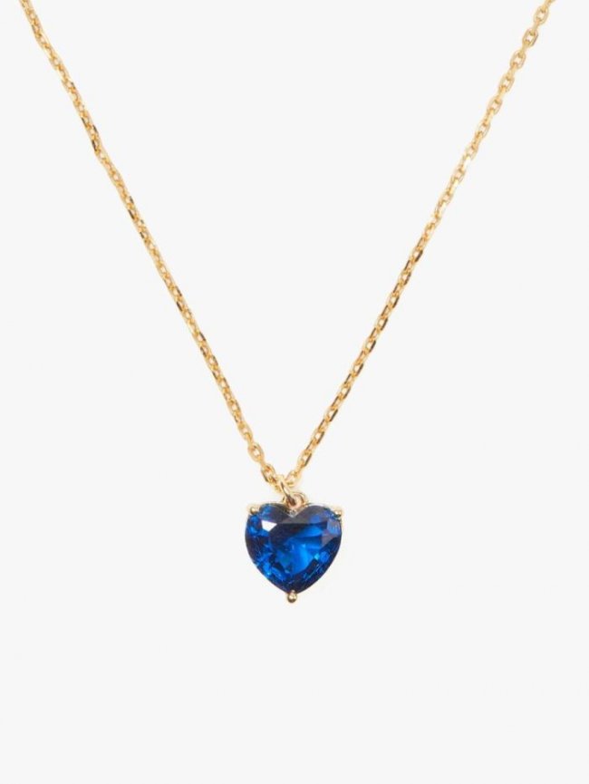 Kate Spade Women's .Sapphire My Love September Heart Pendant | Canada