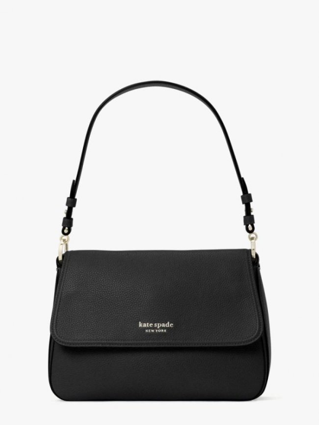 Kate Spade Women's Garden Rose Hudson Medium Convertible Shoulder Bag | Canada New Arrivals