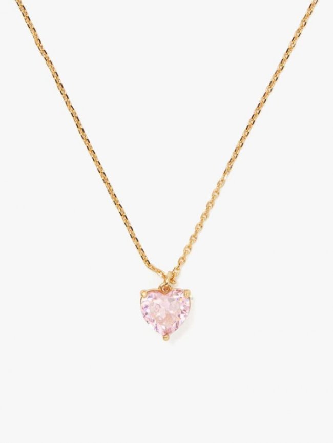 Kate Spade Women's Rose My Love October Heart Pendant | Canada