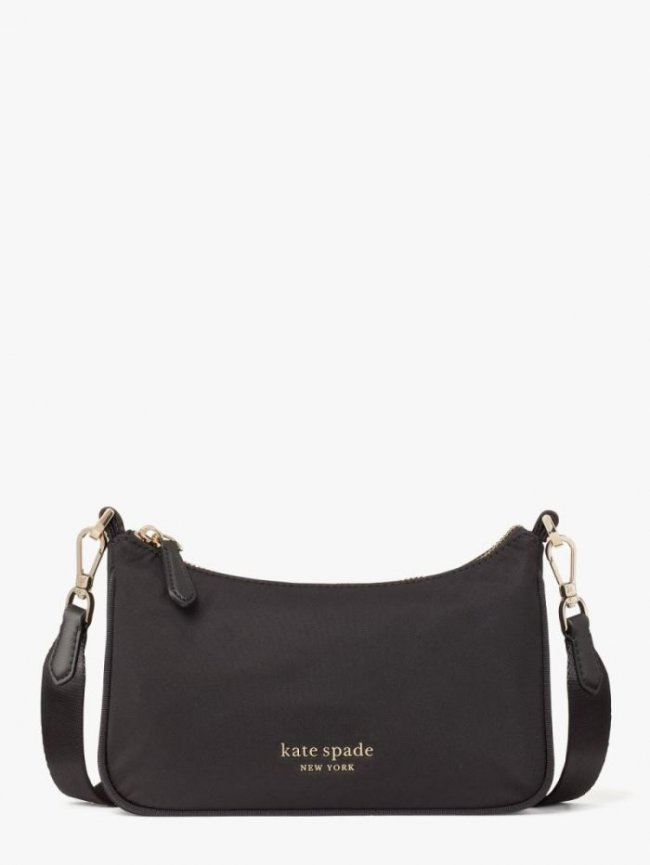 Kate Spade Women's Black The Little Better Sam Nylon Small Crossbody | Canada