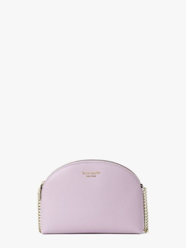 Kate Spade Women's Violet Mist Spencer Double-Zip Dome Crossbody | Canada