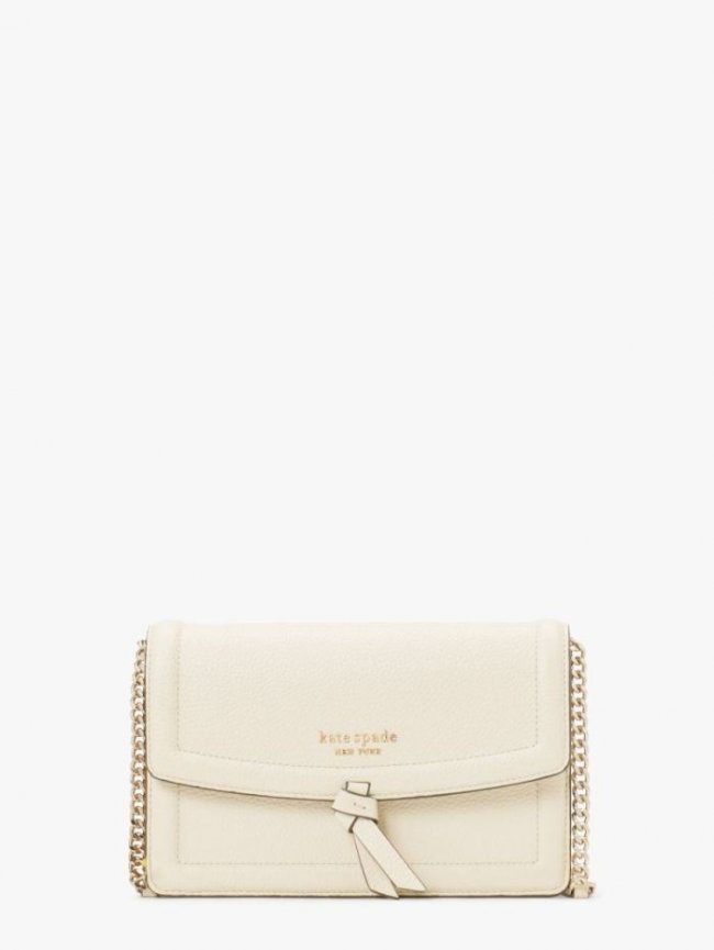 Kate Spade Women's Milk Glass Knott Flap Crossbody | Canada