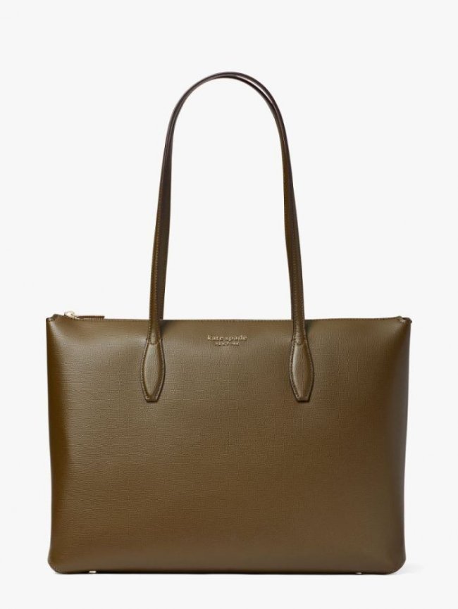 Kate Spade Women's Lingonberry All Day Large Zip-Top Tote | Canada New Arrivals