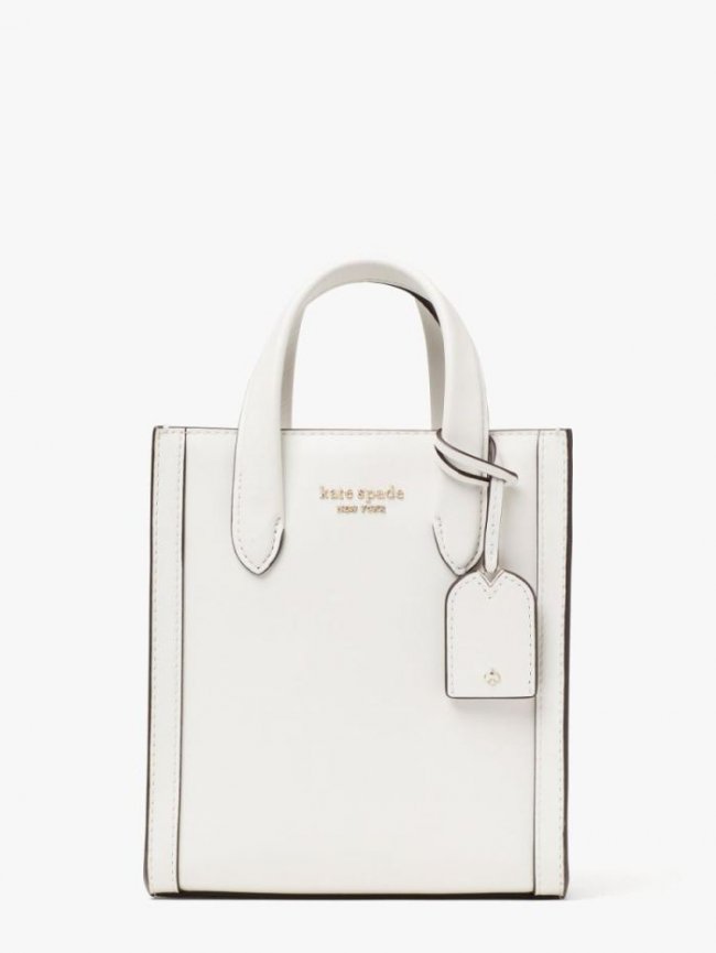 Kate Spade Women's Optic White Manhattan Mini Tote | Canada