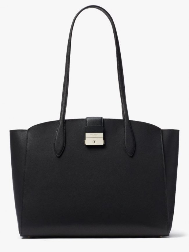 Kate Spade Women's Black The Little Better Sam Nylon Medium Tote | Canada New Arrivals