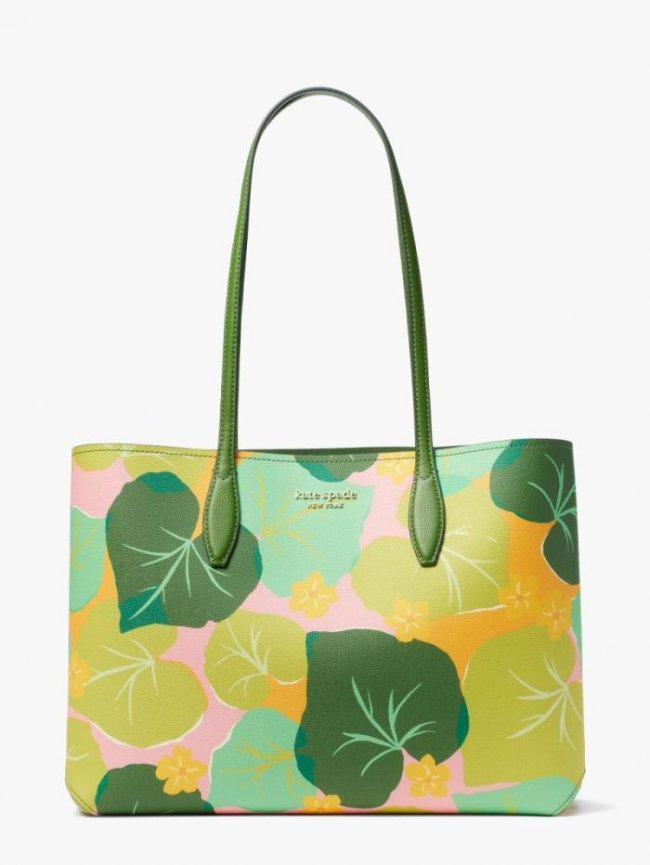 Kate Spade Women's Pale Dogwood Multi Voyage Colorblocked Large Work Tote | Canada New Arrivals