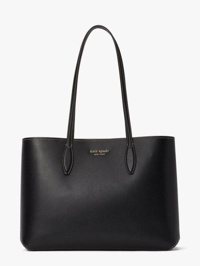 Kate Spade Women's Parchment Multi Spade Flower Coated Canvas All Day Large Tote | Canada New Arrivals