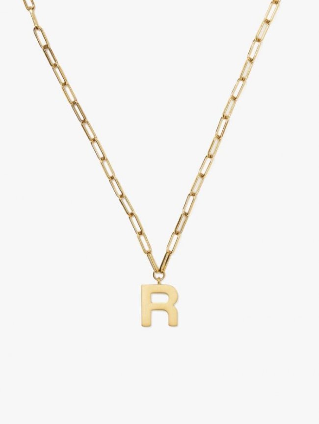 Kate Spade Women's Gold. R Initial This Pendant | Canada