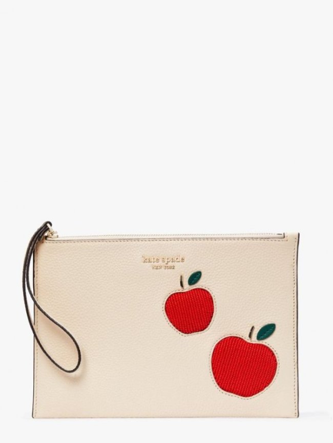 Kate Spade Women's Milk Glass Multi On Purpose Apple Pouch | Canada