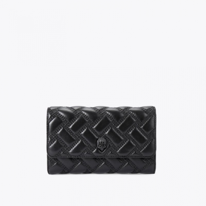 Kurt Geiger Kensington Chain Wallet - Black | Canada Outlet