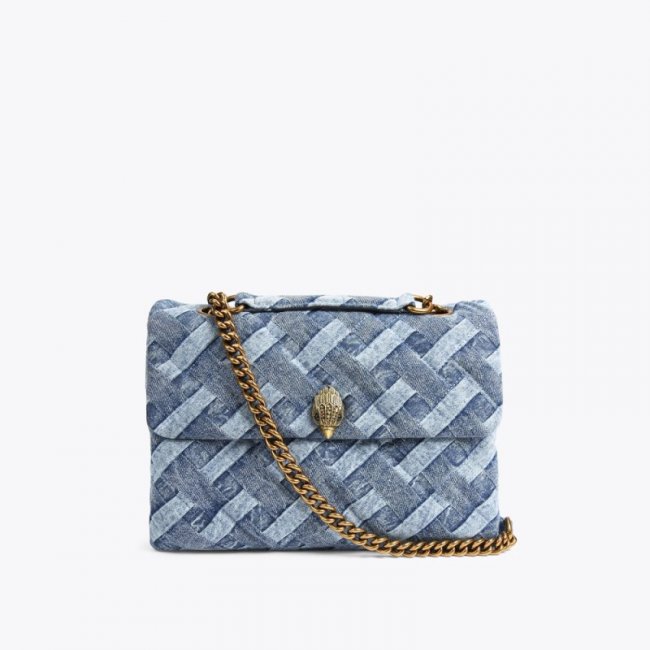 Kurt Geiger Large Soft Kensington - Denim | Canada Outlet