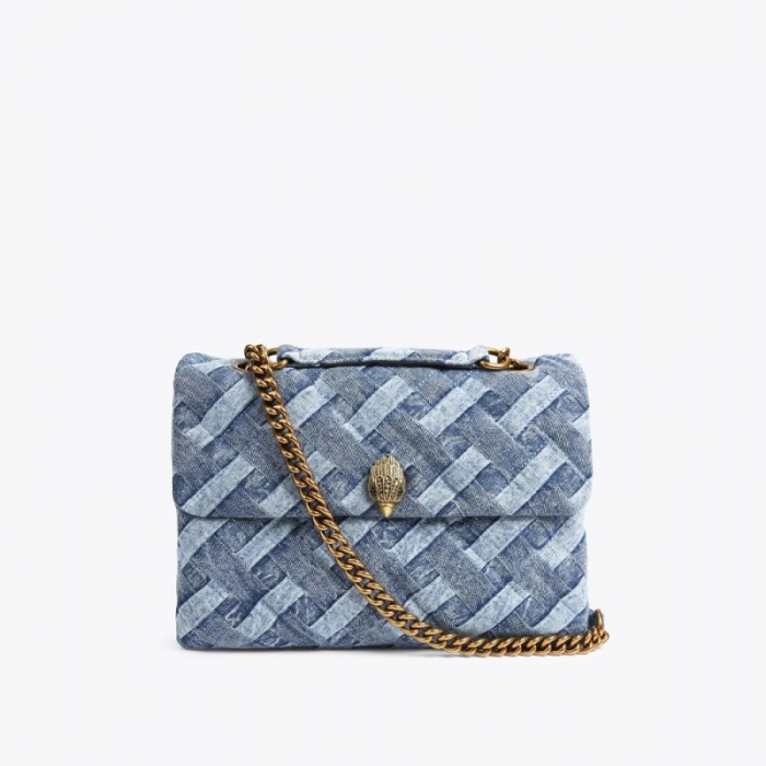Kurt Geiger Large Soft Kensington - Denim | Canada Outlet