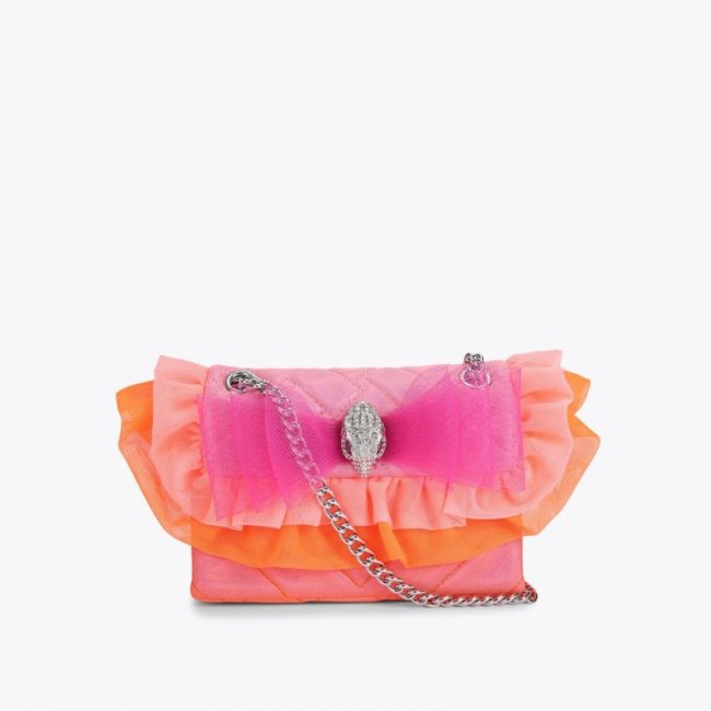 Kurt Geiger Mini Ruffle Kensington - Pink Combination | Canada Outlet