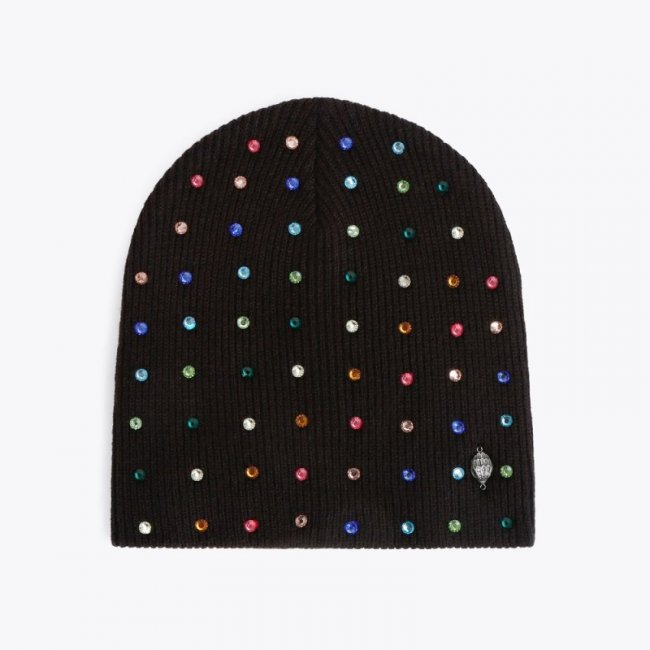 Kurt Geiger Crystal Hat - Black Other | Canada Outlet