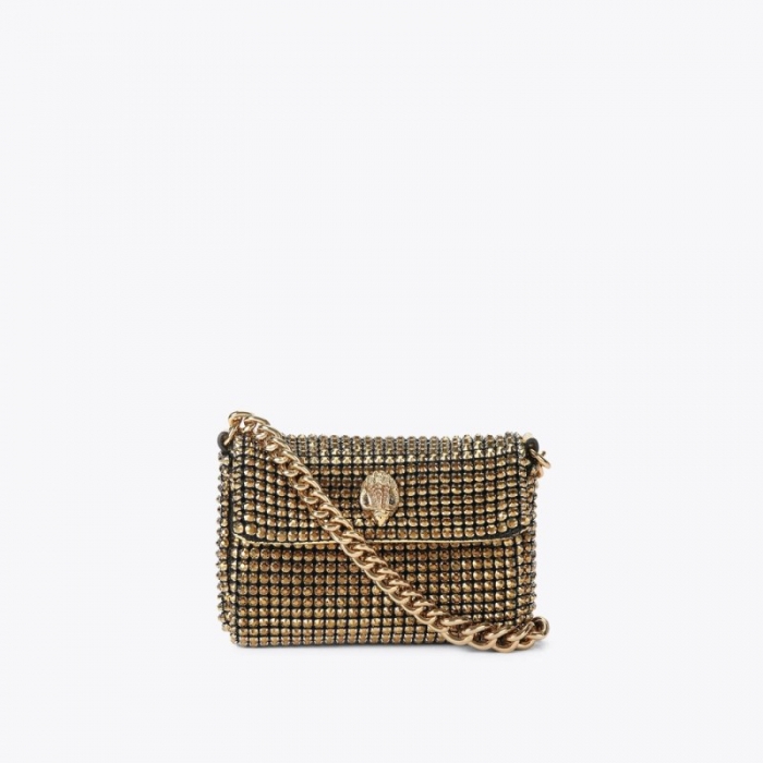 Kurt Geiger Mini Party Purse - Gold | Canada Outlet