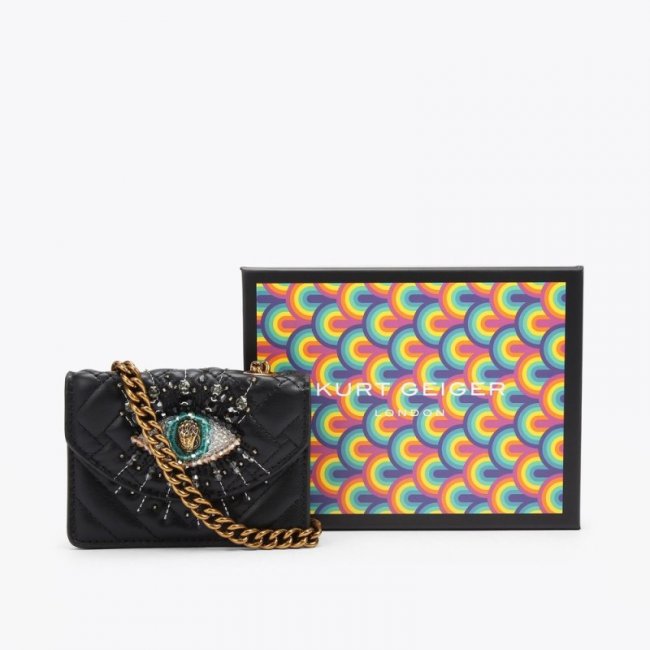 Kurt Geiger Micro Kensington Eye - Black | Canada Outlet