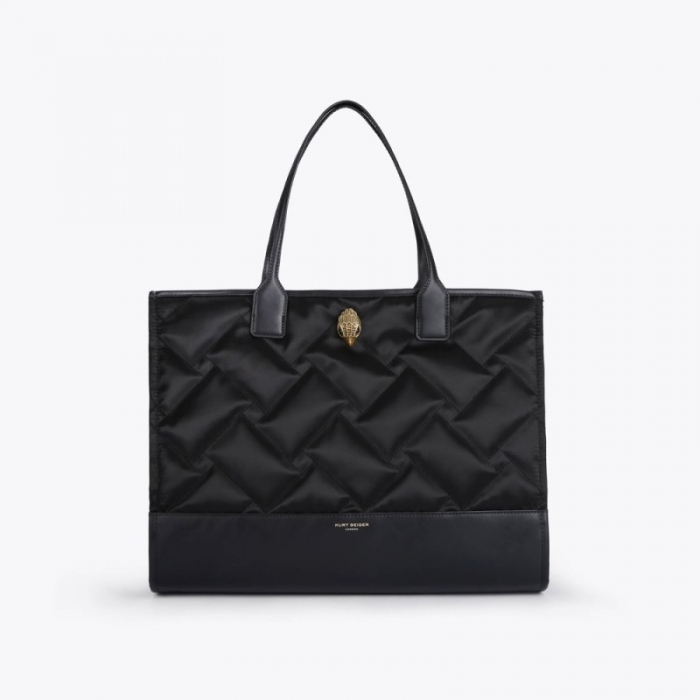 Kurt Geiger Recycled Square Shopper - Black | Canada Outlet