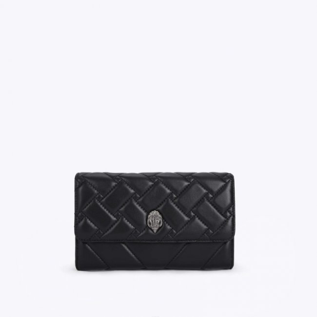 Kurt Geiger Kensington Chain Wallet - Black | Canada Outlet