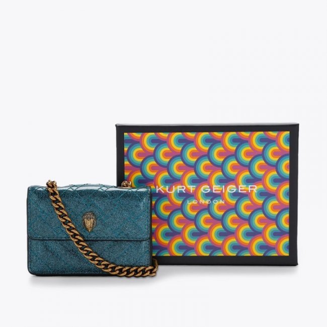 Kurt Geiger Micro Kensington - Teal | Canada Outlet