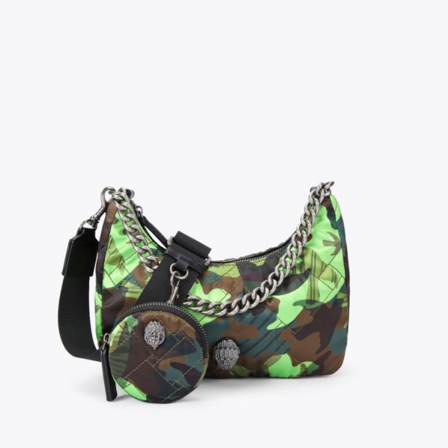 Kurt Geiger Recycled Multi Cross Body - Green Combination | Canada Outlet