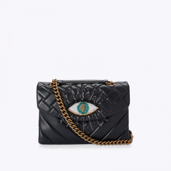 Kurt Geiger Leather Kensington Eye - Black | Canada Outlet