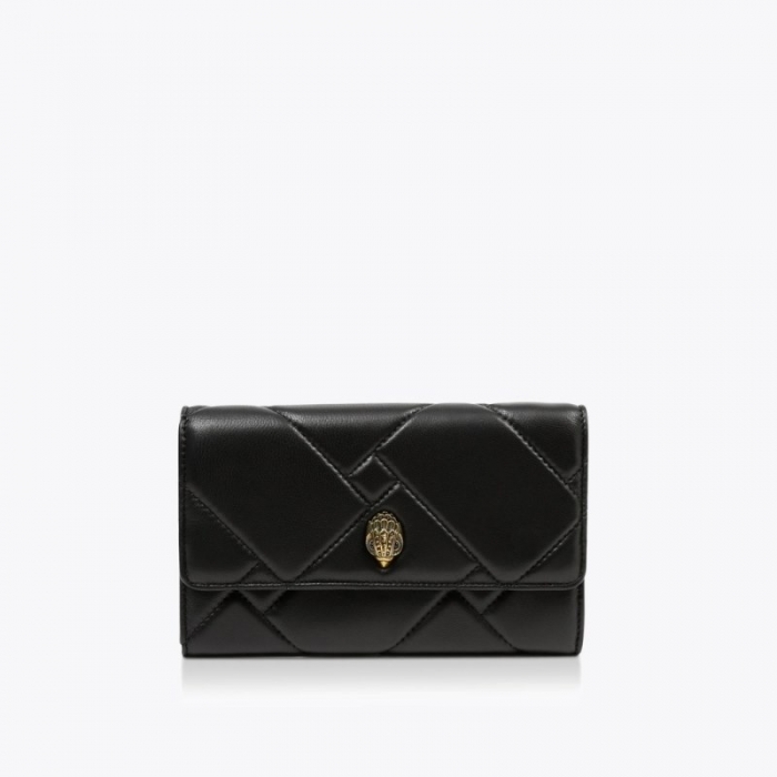 Kurt Geiger Kensington Quilted Wallet - Black | Canada Outlet