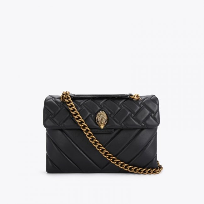 Kurt Geiger Leather Kensington - Black | Canada Outlet
