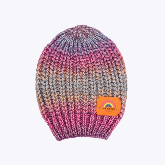 Kurt Geiger Be Kind Hat - Fushia Combination | Canada Outlet