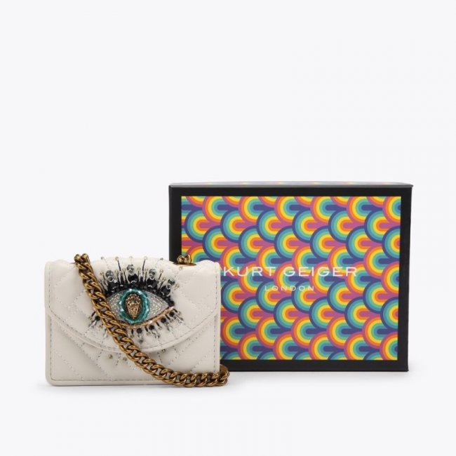 Kurt Geiger Micro Kensington Eye - Bone | Canada Outlet