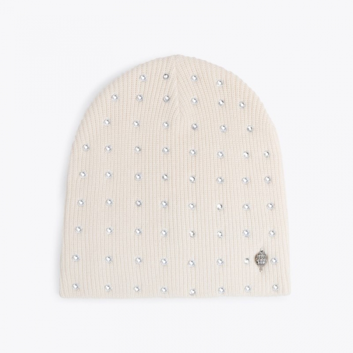 Kurt Geiger Crystal Hat - Bone | Canada Outlet