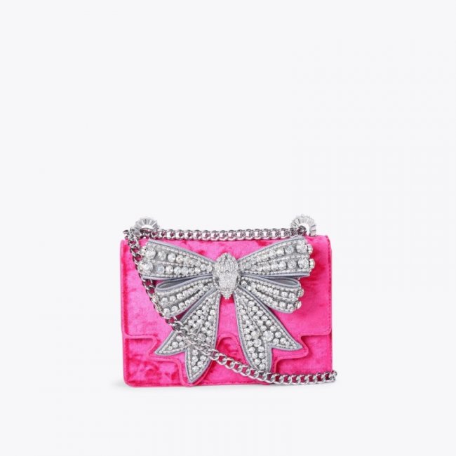 Kurt Geiger Small Bow Shoreditch - Pink | Canada Outlet