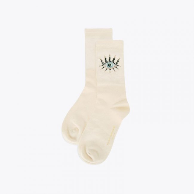 Kurt Geiger Eye Gem Sock - Bone | Canada Outlet