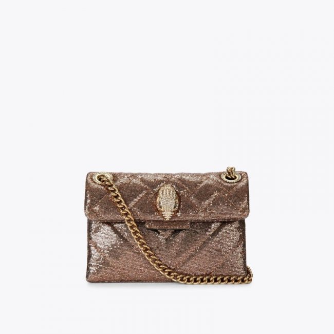 Kurt Geiger Mini Lurex Kensington - Bronze Combination | Canada Outlet