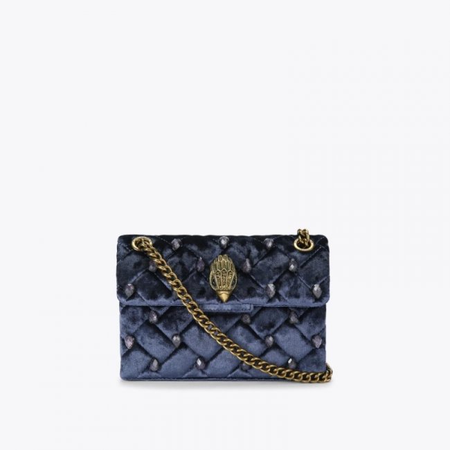 Kurt Geiger Mini Crystal Kensington - Blue Dark | Canada Outlet