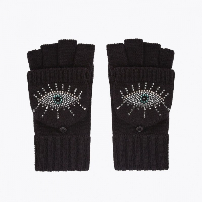 Kurt Geiger Evil Eye Mitten - Black | Canada Outlet