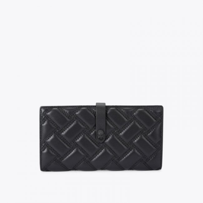 Kurt Geiger Leather Soft Wallet - Black | Canada Outlet