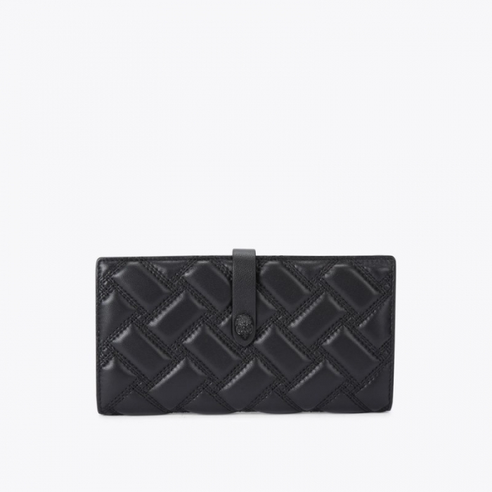 Kurt Geiger Leather Soft Wallet - Black | Canada Outlet
