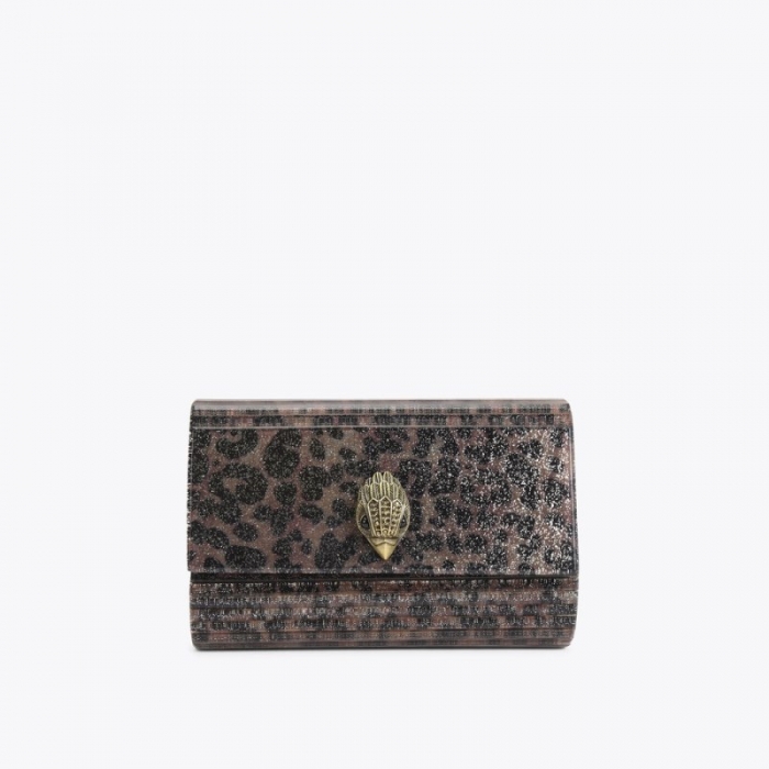Kurt Geiger Party Eagle Clutch - Mid Brown | Canada Outlet