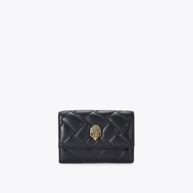 Kurt Geiger Flap Card Holder - Black | Canada Outlet