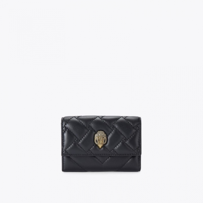 Kurt Geiger Flap Card Holder - Black | Canada Outlet