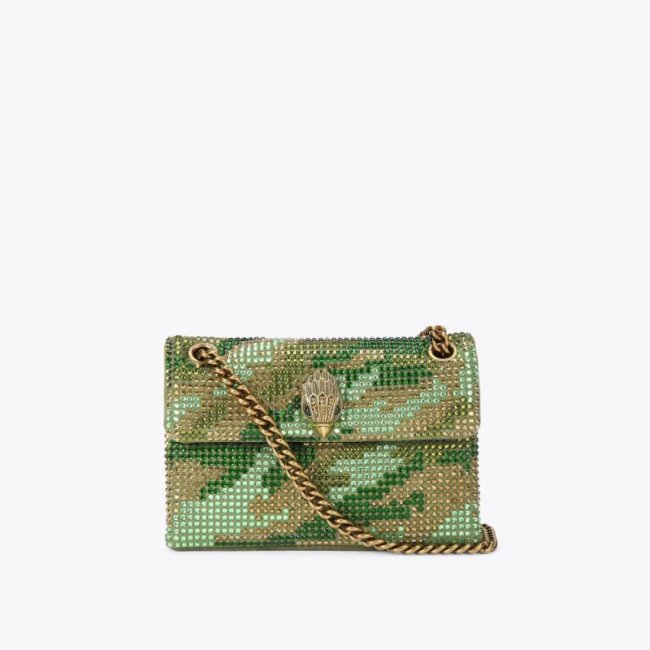 Kurt Geiger Mini Fabric Kensington - Green Combination | Canada Outlet
