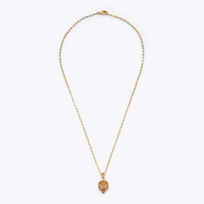 Kurt Geiger Pave Eagle Necklace - Gold | Canada Outlet